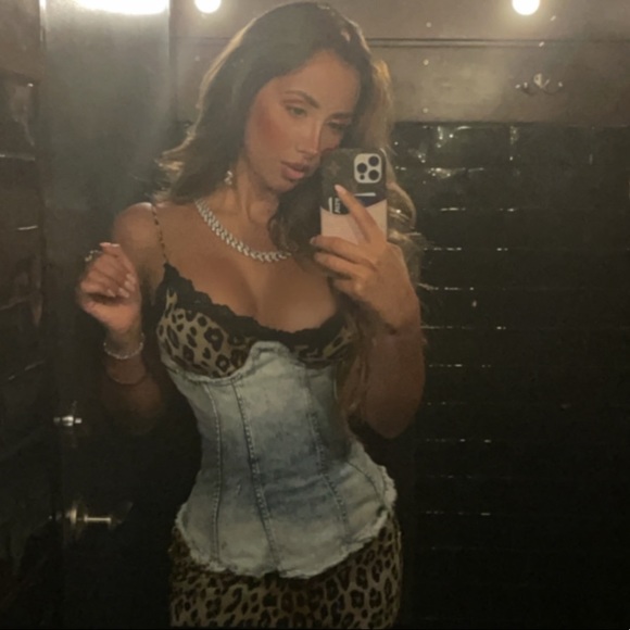 studio f Tops - Colombian Studio F denim corset and dress😍